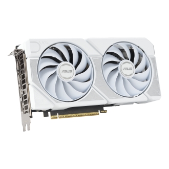 VGA ASUS GEFORCE DUAL RTX 5060 TI OC 16GB DDR7 3xDP 1xHDMI 2602 MHz CUDA 4608 128BIT DUAL FAN BLANCO