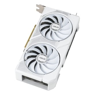 VGA ASUS GEFORCE RTX 5060 TI OC DUAL 8GB DDR7 3xDP 1xHDMI 2602 MHz CUDA 4608 128BIT DUAL FAN BLANCO