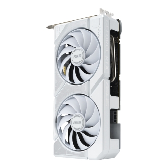 VGA ASUS GEFORCE RTX 5060 TI OC DUAL 8GB DDR7 3xDP 1xHDMI 2602 MHz CUDA 4608 128BIT DUAL FAN BLANCO