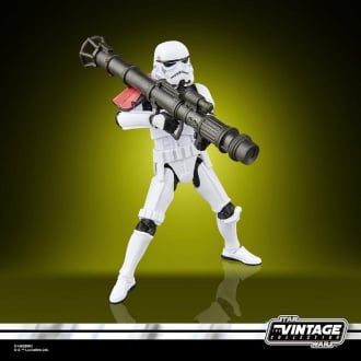 Figura hasbro star wars the vintage collection jedi survivor rocket launcher trooper