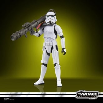 Figura hasbro star wars the vintage collection jedi survivor rocket launcher trooper