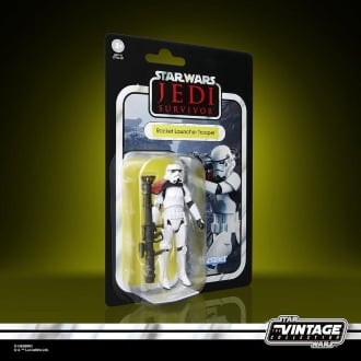 Figura hasbro star wars the vintage collection jedi survivor rocket launcher trooper