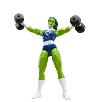 Figura hasbro marvel legends series retro fantastic four she hulk