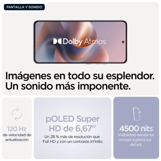 Motorola moto g86 power 5G 16,9 cm (6.67") SIM doble Android 15 USB Tipo C 8 GB 512 GB 6720 mAh Lila
