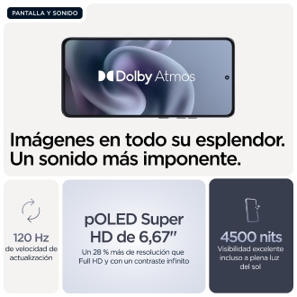 Motorola moto g86 power 5G 16,9 cm (6.67") SIM doble Android 15 USB Tipo C 8 GB 512 GB 6720 mAh Azul