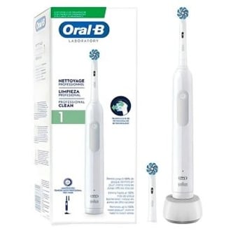 CEPILLO DENTAL ELECTRICO BRAUN ORAL-B PRO 1 BLANCO BASE DE CARGA