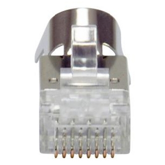 KIT 50 CONECTORES RJ45 EQUIP CATEGORIA 8.1 APANTALLADO 121148