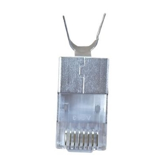 KIT 50 CONECTORES RJ45 EQUIP CATEGORIA 8.1 APANTALLADO 121148