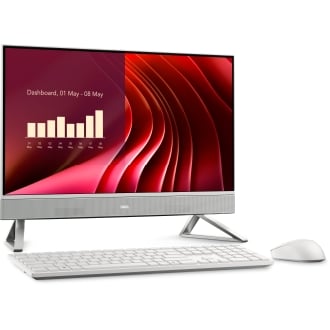 DELL EC24250 Intel® Core i5 i5-1334U 60,5 cm (23.8") 1920 x 1080 Pixeles PC todo en uno 16 GB DDR5-SDRAM 1 TB SSD Windows 11 Pro Wi-Fi 6E (802.11ax) Perlado, Blanco