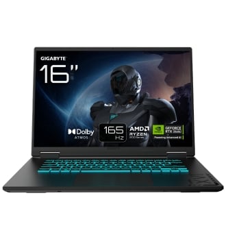 Gigabyte A16 3VHK3PT864SD R7-260 16" 16GB 1TB RTX 5060 8GB FreeDOS