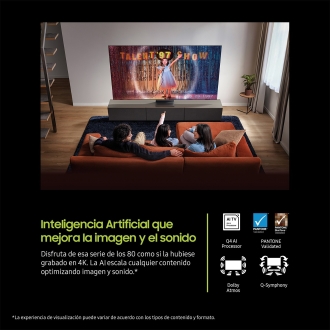 TV SAMSUNG 55 TQ55Q8F UHD QLED SMARTTV IA HDR10+