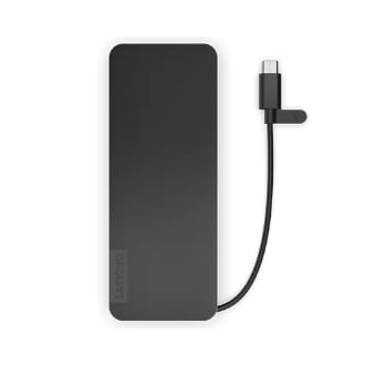 DOCKING USB-C LENOVO UNIVERSAL HDMI USB-A USB-C CARD READER, CARGA 65W (CARGADOR NO INCLUIDO)
