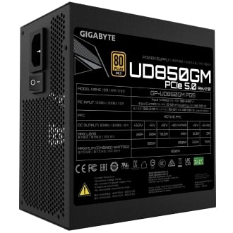 GIGABYTE UD850GM PG5 V2 unidad de fuente de alimentación 850 W 20+4 pin ATX Negro