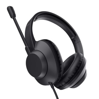 HEADSET TRUST AYDA MAX COLOR NEGRO JACK 3.5mm CABLE 1,8m