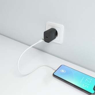 Cargador rápido AISENS 30W USB-C negro