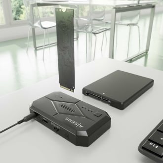 Aisens Docking Station para SSD M2 SATA/NVMe USB 3.0 (USB3.1 GEN1)
