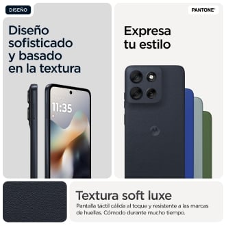 Motorola moto g56 5G 17,1 cm (6.72") Ranura híbrida Dual SIM Android 15 USB Tipo C 8 GB 256 GB 5200 mAh Negro