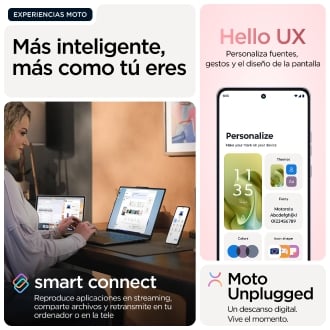 Motorola moto g86 5G 16,9 cm (6.67") SIM doble Android 15 USB Tipo C 8 GB 256 GB 5200 mAh Rosa