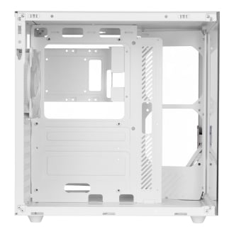 CAJA ATX CUBE MARS GAMING MCVONEW BLANCO CRISTAL CONTINUO GPU 334mm 1x3.5 2x2.5