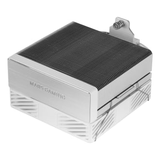 VENTILADOR CON DISIPADOR DE CPU MARS GAMING MCPUX4ARGB BLANCO ARGB PWM SI 120mm TDP 220W