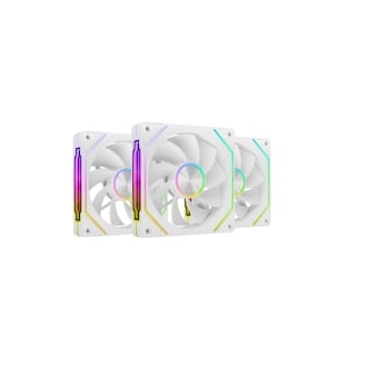 KIT 3xVENTILADOR INTERNO ARG MARS GAMING MF-LINKFINITY KIT BLANCO MODULARES PWM 120mm ASPAS INVERTID