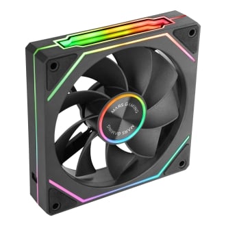 KIT 3xVENTILADOR INTERNO ARG MARS GAMING MF-LINKFINITY KIT BLACK MODULARES PWM 120mm ASPAS INVERTIDA