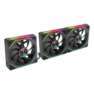 KIT 3xVENTILADOR INTERNO ARG MARS GAMING MF-LINKFINITY KIT BLACK MODULARES PWM 120mm