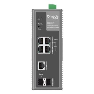 TP-Link IES206GPP switch Gestionado Gigabit Ethernet (10/100/1000) Energía sobre Ethernet (PoE) Negro