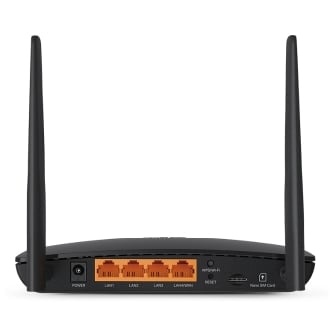 TP-Link Archer MR402 router inalámbrico Ethernet rápido Doble banda (2,4 GHz / 5 GHz) 4G Negro