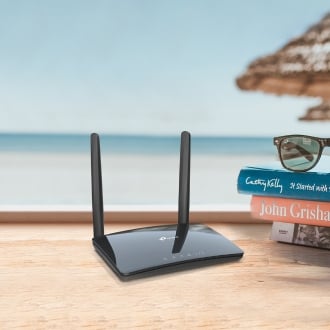 TP-Link Archer MR402 router inalámbrico Ethernet rápido Doble banda (2,4 GHz / 5 GHz) 4G Negro