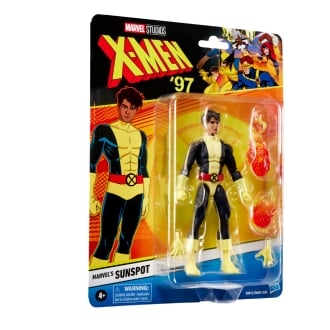 Figura hasbro marvel x - men '97 marvel's sunspot