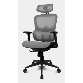 DRIFT DRAIR200BG silla para videojuegos Silla para videojuegos de PC Asiento de malla Gris