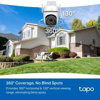TP-Link Tapo TC43(EU) V2 Esférico Cámara de seguridad IP Interior y exterior 2880 x 1620 Pixeles Techo/Pared/Poste