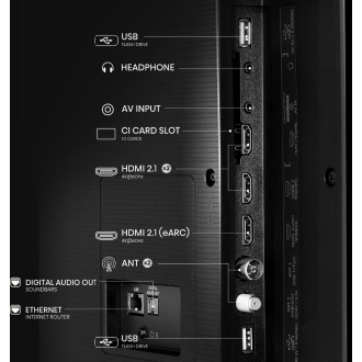Hisense 65E77Q 165,1 cm (65") 4K Ultra HD Smart TV Wifi Negro