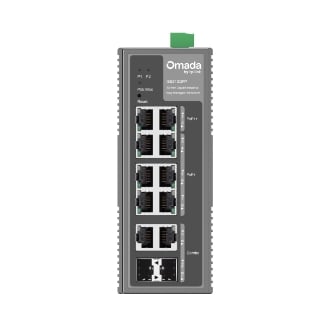 SWITCH GESTIONABLE L2 TP-LINK IES210GPP 8xGb (2PoE++ 6PoE+) 2xSFP 240W DISEÃO INDUSTRIAL