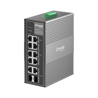 SWITCH GESTIONABLE L2 TP-LINK IES210GPP 8xGb (2PoE++ 6PoE+) 2xSFP 240W DISEÃO INDUSTRIAL