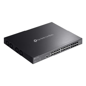 TP-Link Omada SX3832MPP switch Gestionado L2+ 10G Ethernet (100/1000/10000) Energía sobre Ethernet (PoE) DIN rail Negro