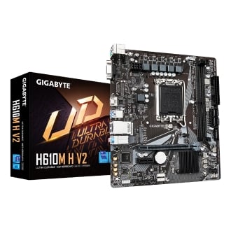 GIGABYTE H610M H V2 placa base Intel H610 Express LGA 1700 micro ATX