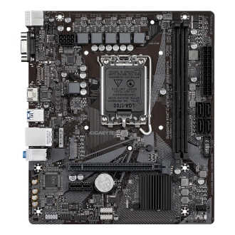 GIGABYTE H610M H V2 placa base Intel H610 Express LGA 1700 micro ATX