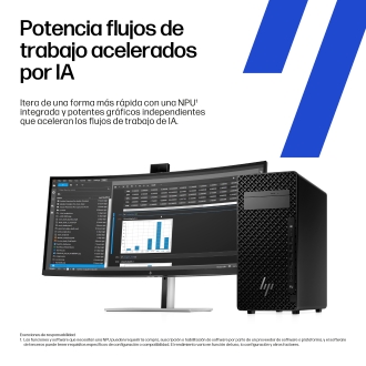 Ordenador hp z2 twr g1i u7 - 265 -  32gb -  ssd 1tb -  rtx a1000 -  w11p