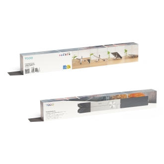 TooQ Soporte elevador plegable de aluminio para portátiles, Plata