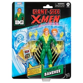 Figura hasbro marvel legends giant - size x - men mini comics banshee
