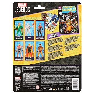 Figura hasbro marvel legends the infinity gauntlet mini comics adam warlock