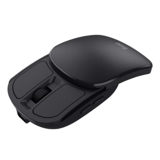 MOUSE TRUST WIRELESS ZYLO NEGRO 2400 DPI AJUSTABLE 6 BOTONES PLEGABLE