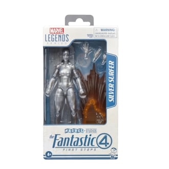 Figura hasbro marvel legends series los 4 fantasticos: primeros pasos silver surfer