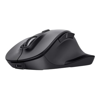 MOUSE TRUST BLUETOOTH FYDA NEGRO 2400 DPI AJUSTABLE 6 BOTONES