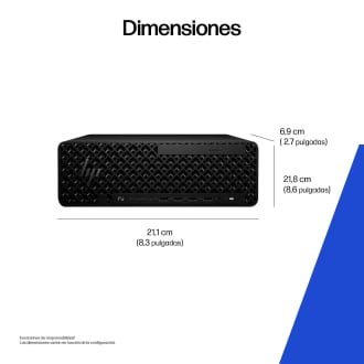 Ordenador hp z2 sff g1i wsl2 ds u7 - 265 -  32gb -  ssd 1tb -  rtx a400 -  w11p