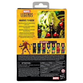 Figura hasbro marvel legends series build a figure marvels nemesis x - men marvels husk