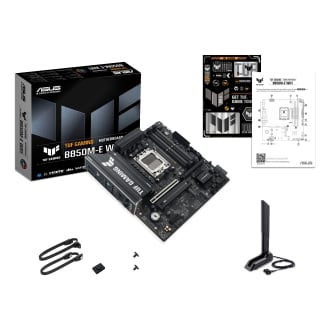 PB ASUS TUF GAMING B850M-E WIFI SKT AM5 MicroATX 4xDDR5 DISPLAYPORT HDMI LAN 2.5Gbps USB 3.2