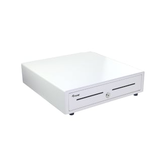 TPV CAJON PORTAMONEDAS EQUIP APERTURA MANUAL Y AUTOMATICA CONECTOR RJ11 COLOR BLANCO